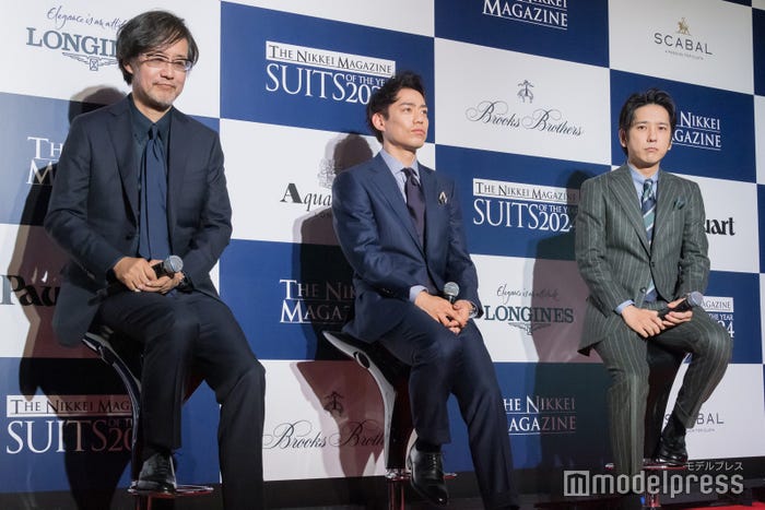 山崎貴監督、高橋大輔、二宮和也(C)モデルプレス