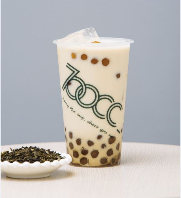 真珠ジャスミンミルクティ Mサイズ ￥490（税抜） Lサイズ ￥590（税抜）／画像提供：萬福商会