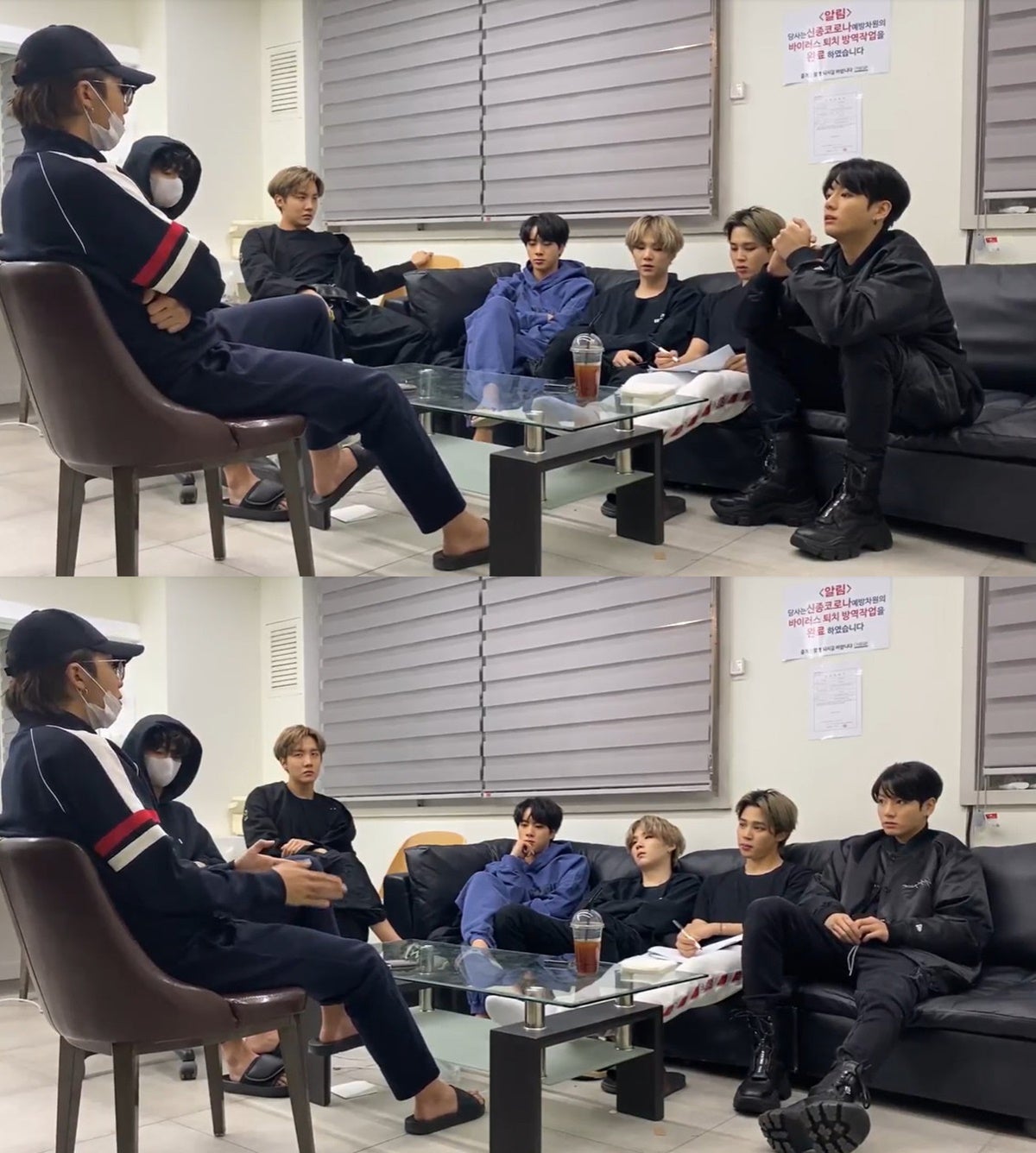 BTS、新アルバム作業を本格始動　グループ会議を公開