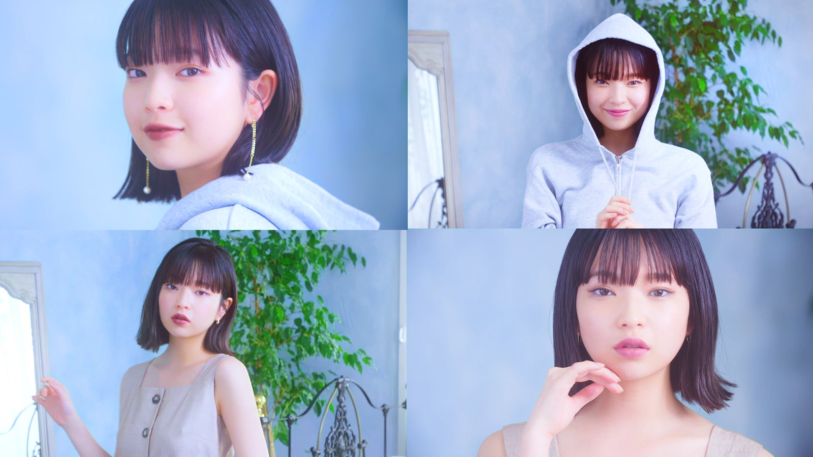 田中芽衣／WEB動画「なりたいわたしが見つかるルージュ」より（提供写真）