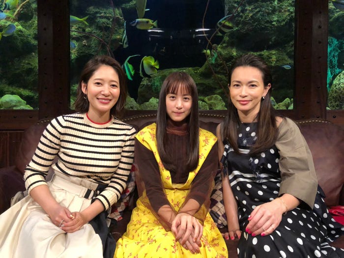 (左から)吉田明世、山本美月、長谷川京子(写真提供:カンテレ)