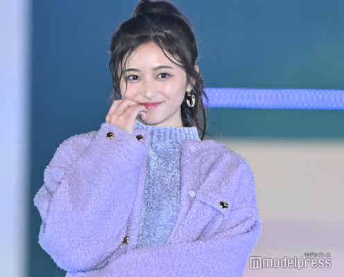 乃木坂46井上和、ラベンダーカラーの上品コーデ【GirlsAward 2024AW】