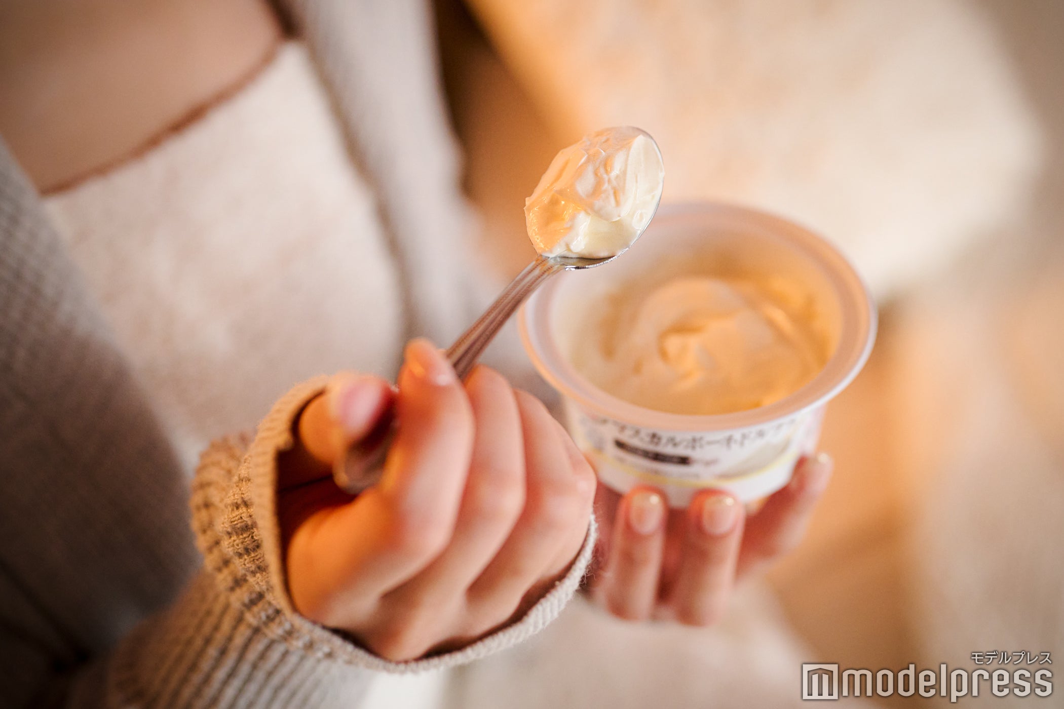 マスカルポーネドルチェ バニラソース（C）モデルプレス