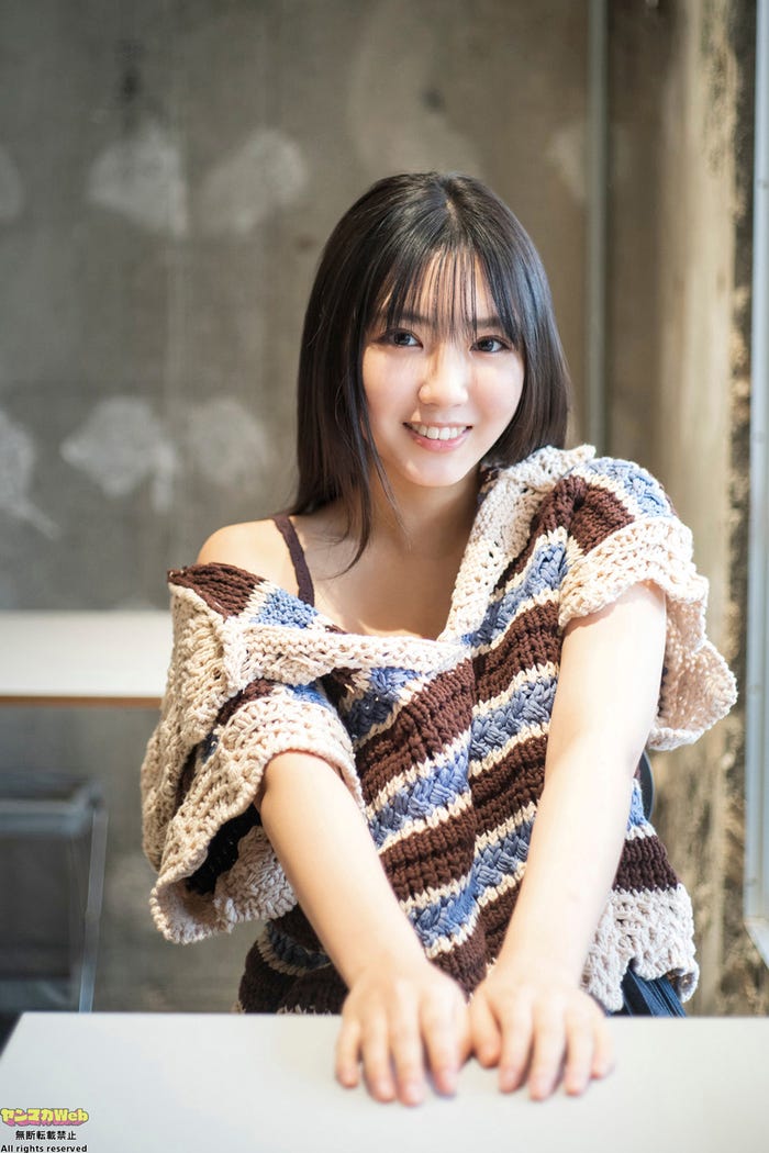 沢口愛華(C)佐藤佑一/ヤンマガWeb