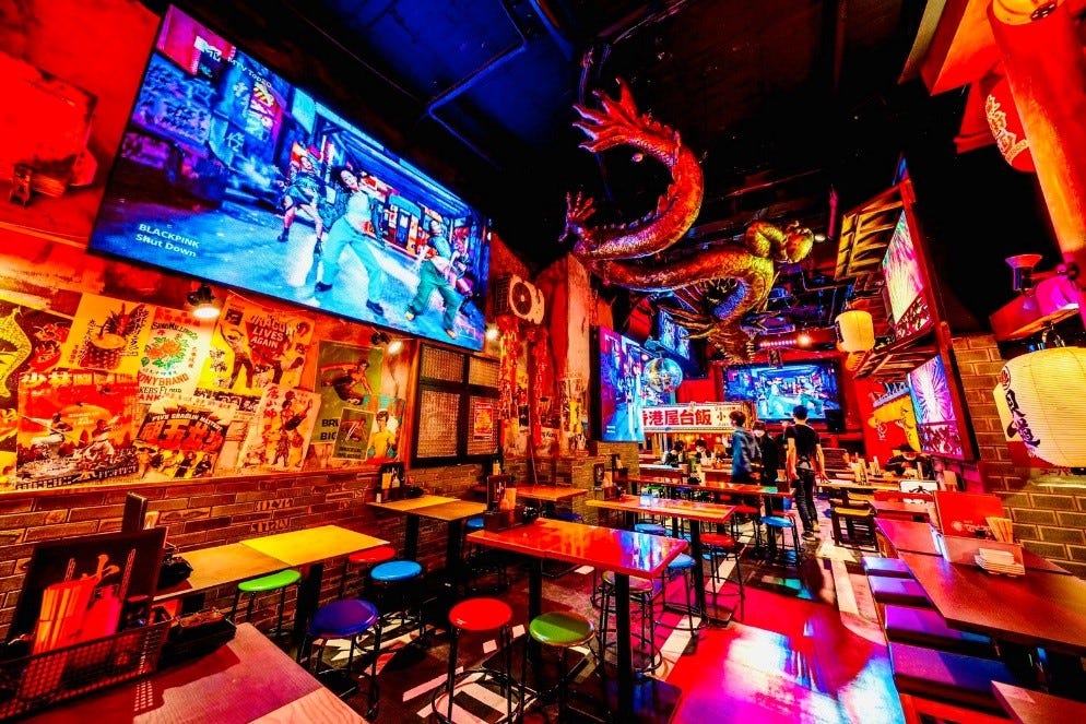 新宿に“クラブ横丁”「龍乃都飲食街」日本・韓国・タイ・中華など多国籍なグルメ全17店舗