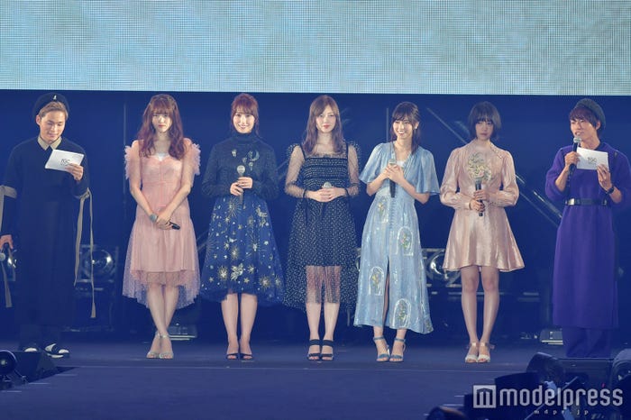 松村沙友理、衛藤美彩、白石麻衣、西野七瀬、堀未央奈(C)モデルプレス