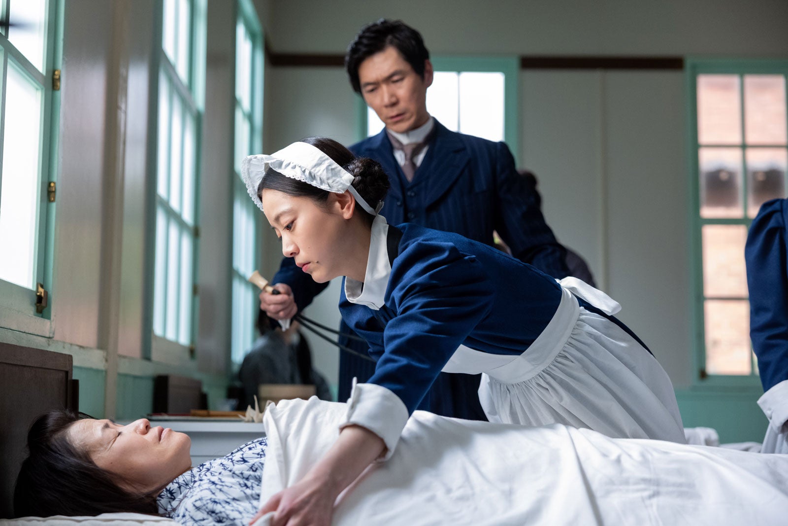【風、薫る 第46回あらすじ】小野田の容態が回復せず りん・直美はゆきを心配