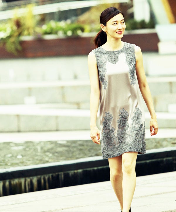 レース使いノースリーブワンピース「Sov.」36,000円（税抜）／画像提供：DOUBLE STANDARD CLOTHING Night