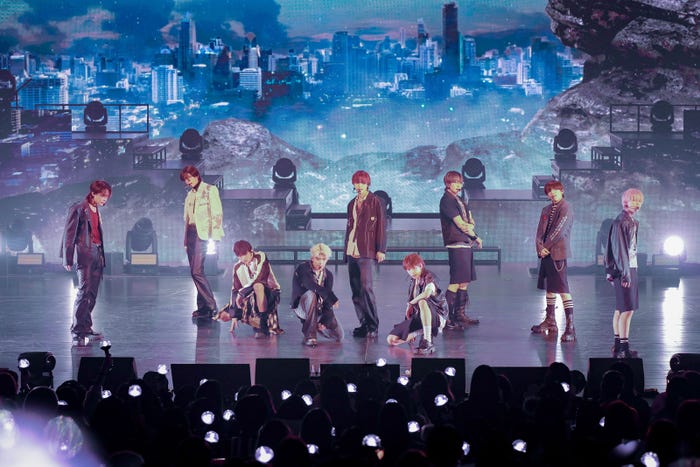 &TEAM/1月21日公演(C)HYBE LABELS JAPAN