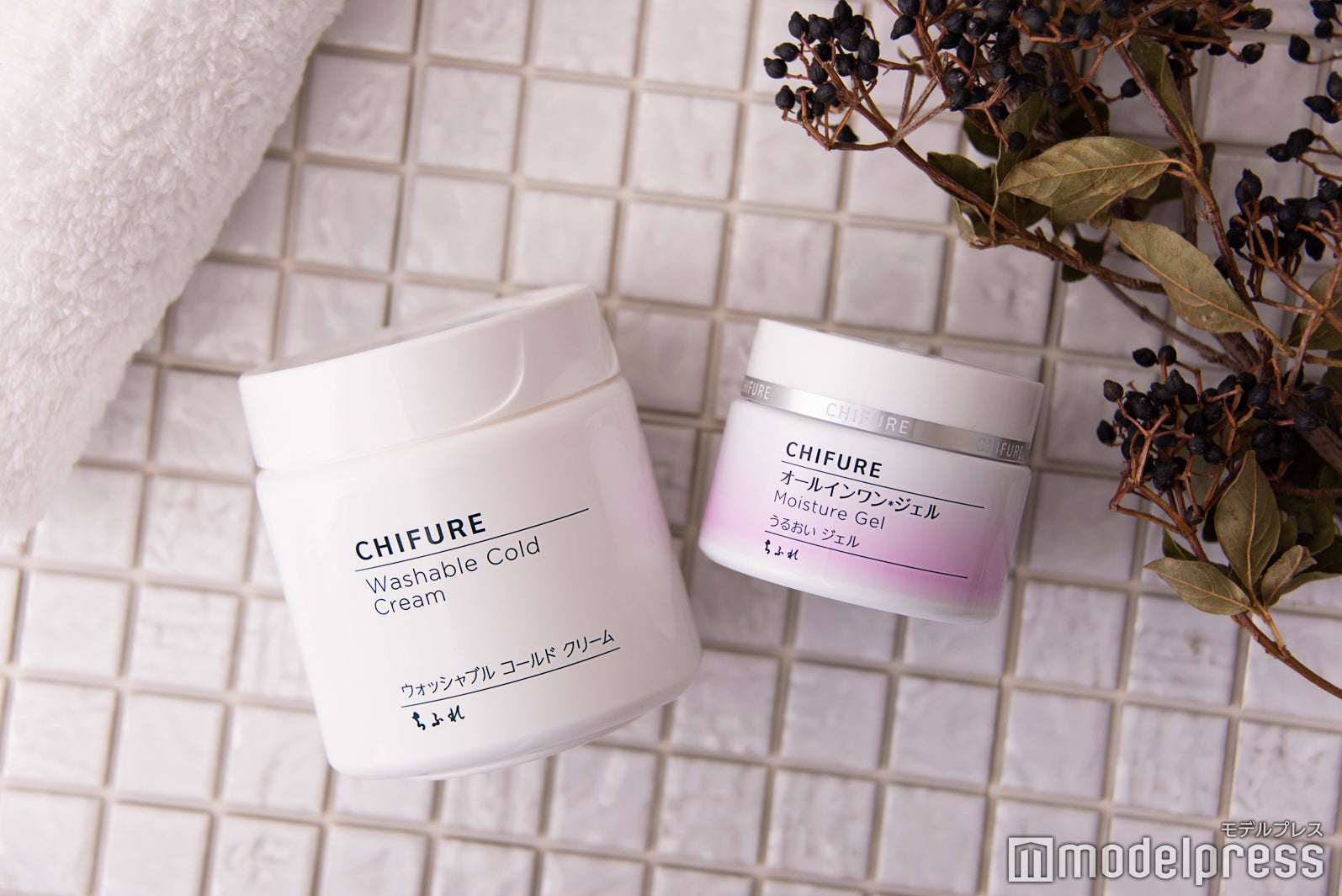 ちふれのW使いで、うるおい満ちた美肌へ（C）モデルプレス