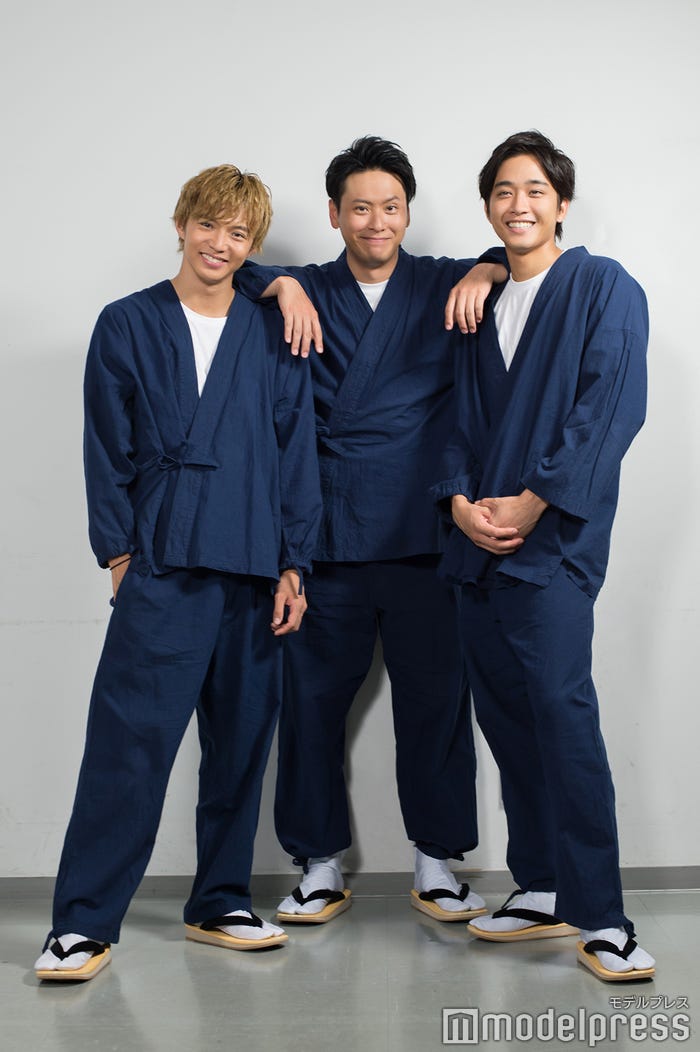 (左から)佐藤大樹、山下健二郎、佐藤寛太(C)モデルプレス