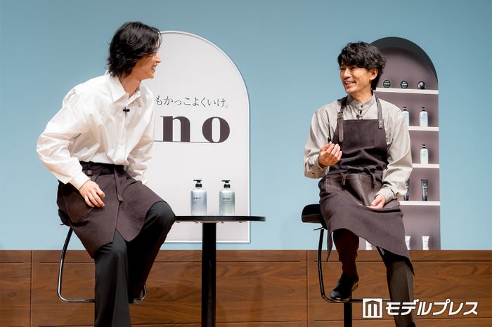 山崎賢人、藤木直人(C)モデルプレス