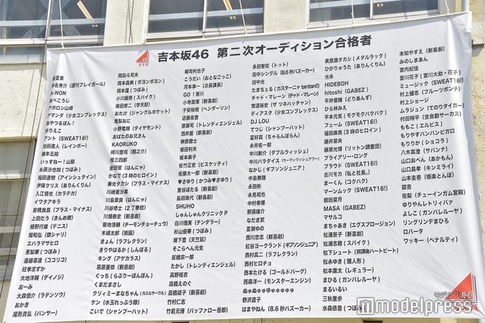 吉本坂46 第二次オーディション合格者を発表 全173人一覧 モデルプレス 吉本坂46 第二次オーディション合格者を発表 全173人一覧 モデルプレス