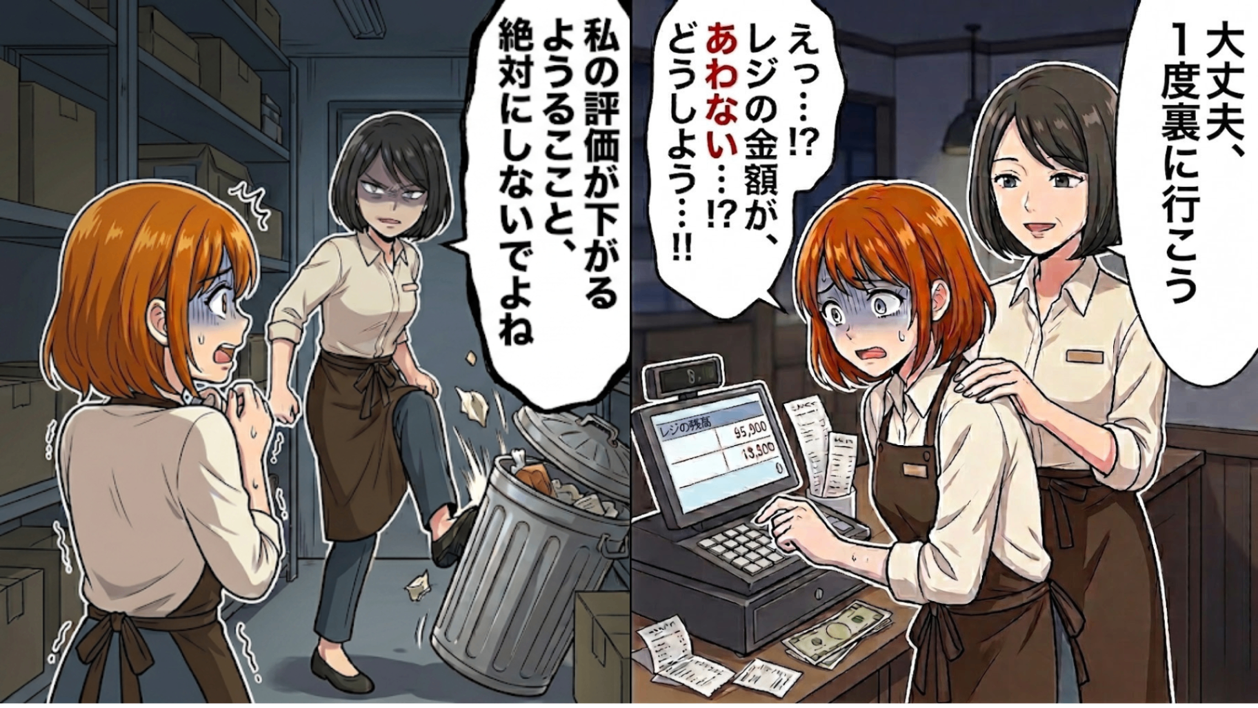 バイト先のやさしい先輩♡ しかし、私のミスをきっかけに【恐ろしい本性】が現れて...！？