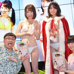 （左から）イジリー岡田、池田優花、MIYU、浦えりか （C）モデルプレス