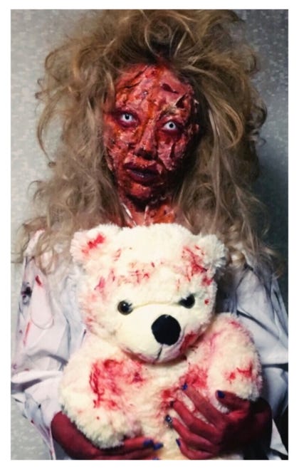 最恐ゾンビ(2016年)/ざわちんオフィシャルブログ(Ameba)より