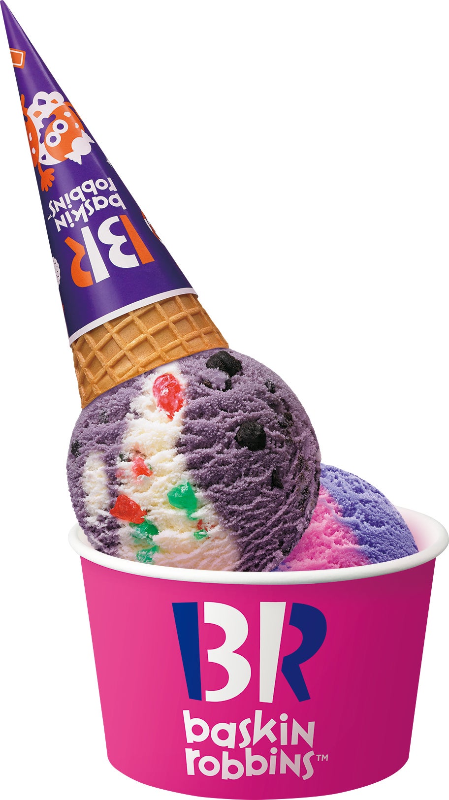 ハロウィン ダブルカップ／画像提供：B‐Rサーティワン アイスクリーム