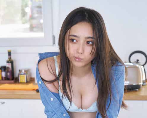 乃木坂46井上和、ランジェリー姿でお茶目な表情 1st写真集先行カット公開【モノローグ】