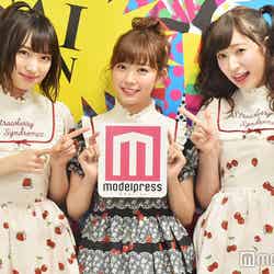 NMB48の“女子力代表”3人を直撃！（左から）太田夢莉、渡辺美優紀、吉田朱里（C）モデルプレス