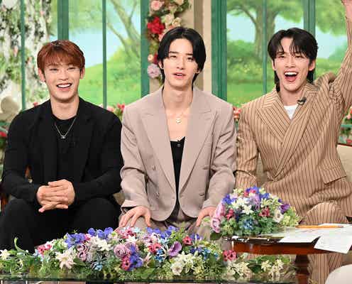 JO1與那城奨・河野純喜・佐藤景瑚「徹子の部屋」初登場 舞台裏にも完全密着