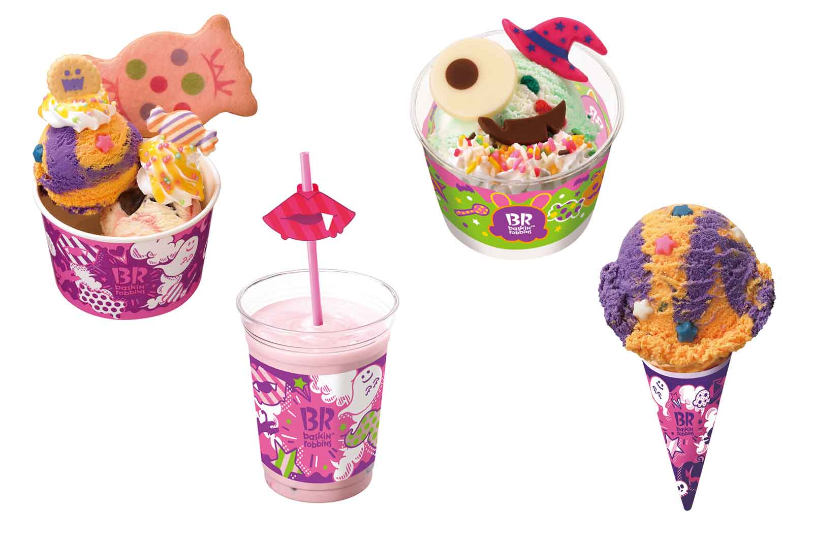 サーティワン、ハロウィンを盛り上げる限定フレーバーが登場