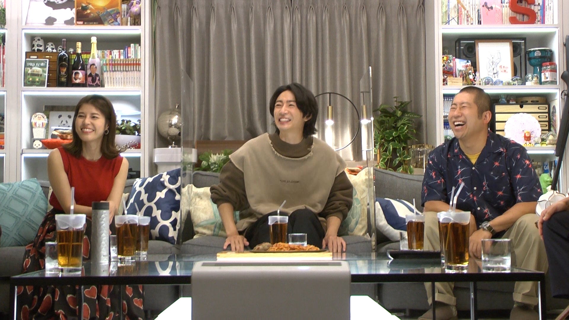 神田愛花、相葉雅紀、澤部佑（C）TBS