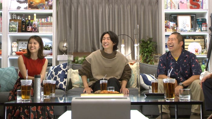 神田愛花、相葉雅紀、澤部佑(C)TBS