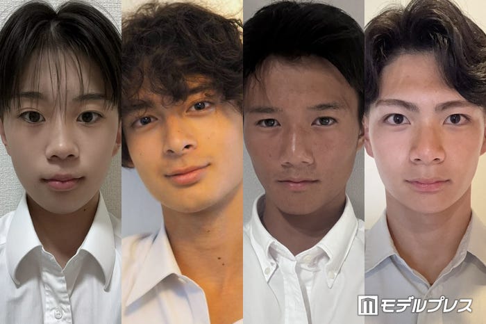 「男子高生ミスターコン2026」九州・沖縄エリア暫定上位4人