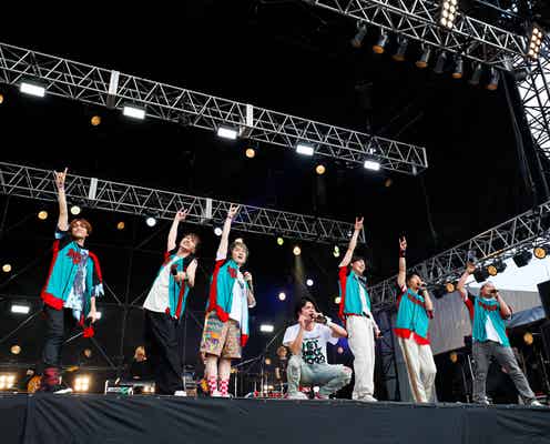 ジャニーズWEST「METROCK」全力披露で会場熱狂 神山智洋「俺たちアイドルに胸張って生きてます」<ライブレポ>