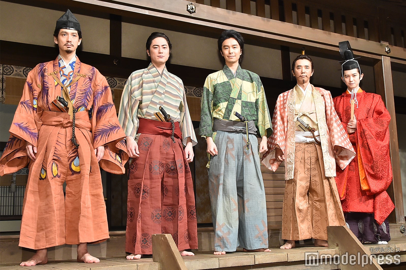 安藤政信、間宮祥太朗、長谷川博己、ユースケ・サンタマリア、本郷奏多（C）モデルプレス