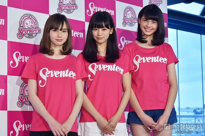 (左から)マーシュ彩、坂井仁香、松岡花佳