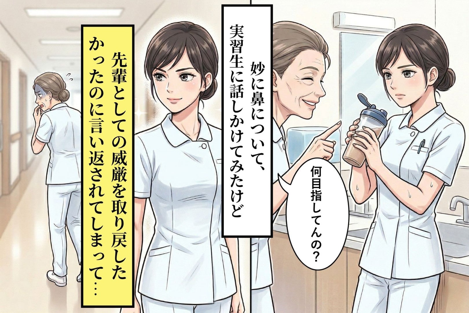 実習生に言い返されただけなのに、翌日から給湯室に行けなくなった私は、被害者のはずだった