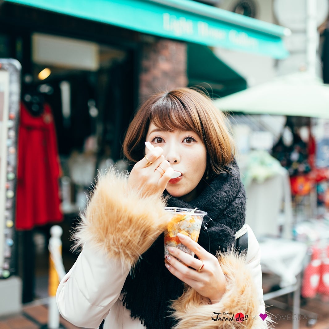 くみっきーが鎌倉グルメを食べ歩き　おしゃれな一人旅