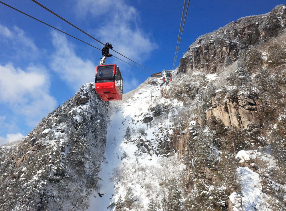 冬の御在所岳／提供画像