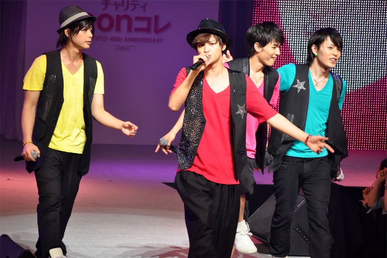 イケメン俳優ユニットD☆DATE、5000人の女子を虜に