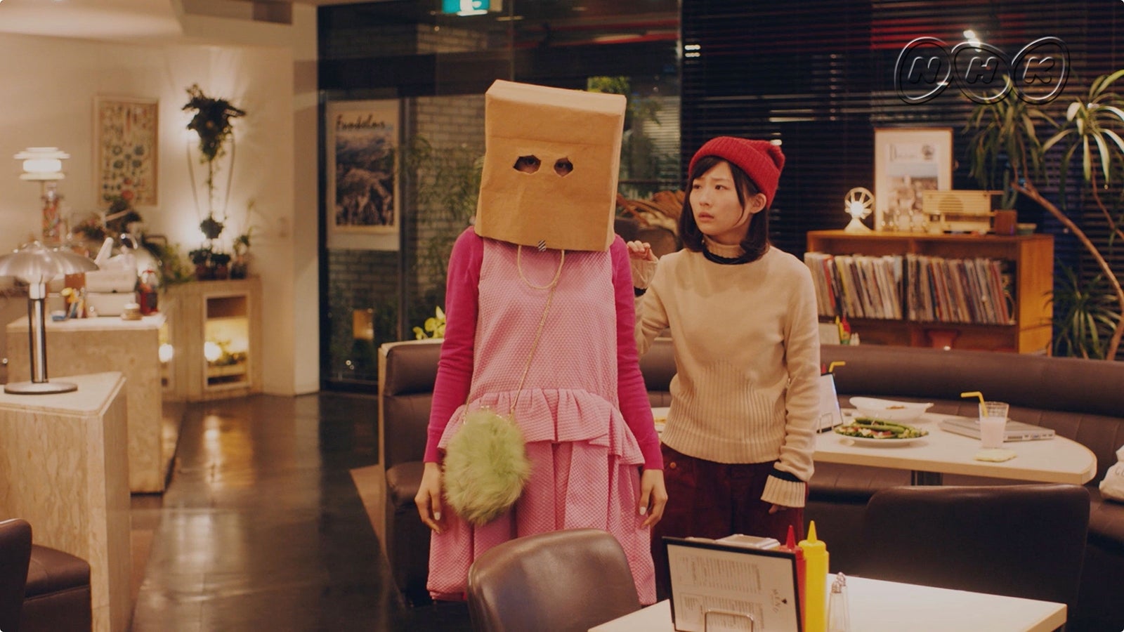 「もしもドラマ　がんこちゃんは大学生」より（YouTube動画よりキャプチャ）