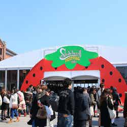 横浜ストロベリーフェスティバル2017/画像提供:横浜赤レンガ倉庫