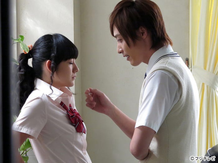 小島藤子、徳山秀典/ドラマ「山田くんと7人の魔女」最終話より