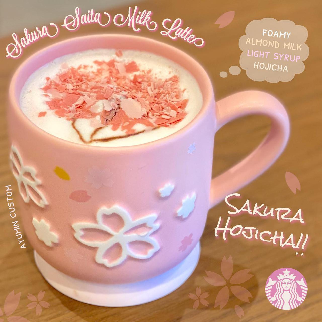 見た目も可愛い！【スタバ】の「桜づくしドリンク」に胸キュン