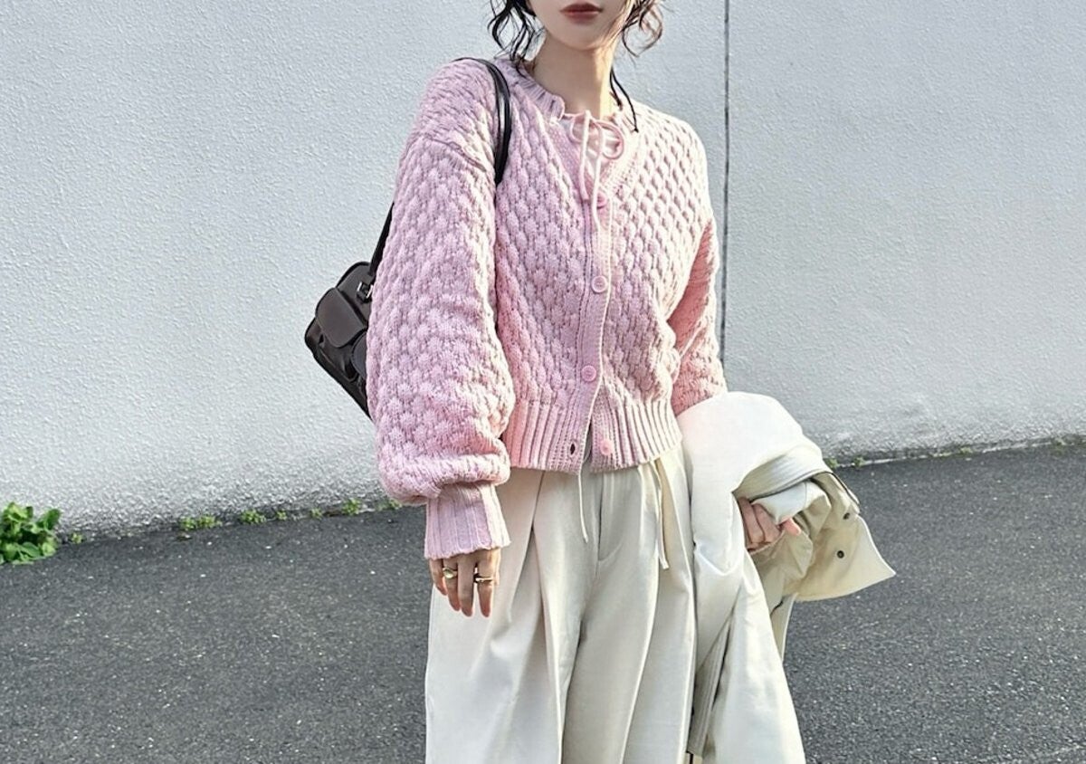 やっぱり春ニットは「ピンク」で決まり！大人女子にちょうどいい♡甘すぎない最旬スタイル5選