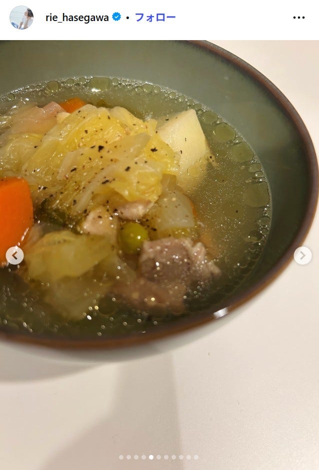 長谷川理恵Instagramより