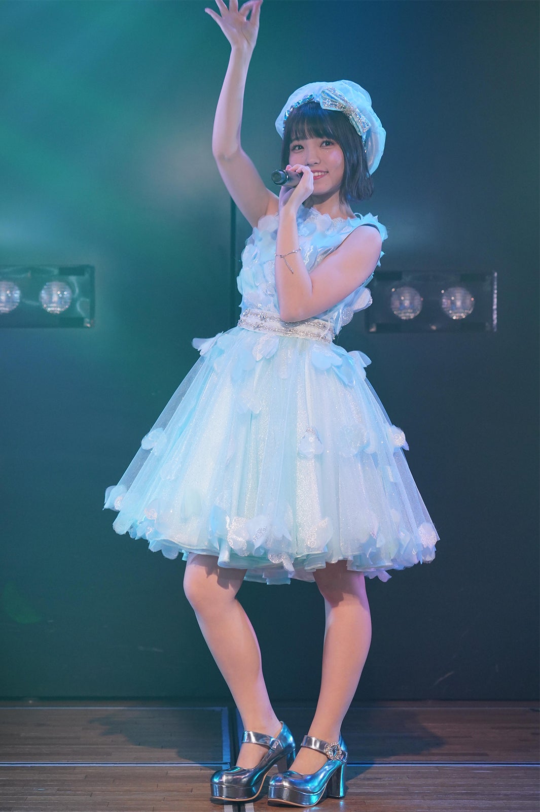 高橋彩音／AKB48チーム8「その雫は、未来へと繋がる虹になる。」公演（C）AKS