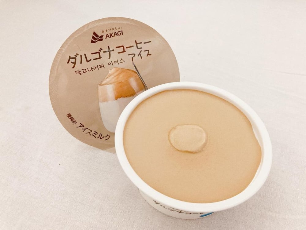 ダルゴナコーヒーアイス