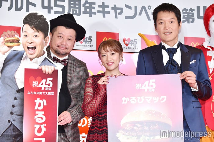 宮迫博之(パネル)、ケンドーコバヤシ、高橋みなみ、千原ジュニア (C)モデルプレス