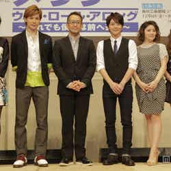 製作発表に出席した(左から)ICONIQ、柿澤勇人、宮本亜門氏、小池徹平、ラフルアー宮澤エマ、高橋愛