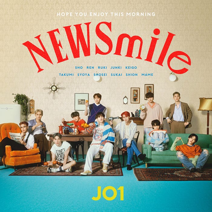 JO1「NEWSmile」(C)LAPONE Entertainment