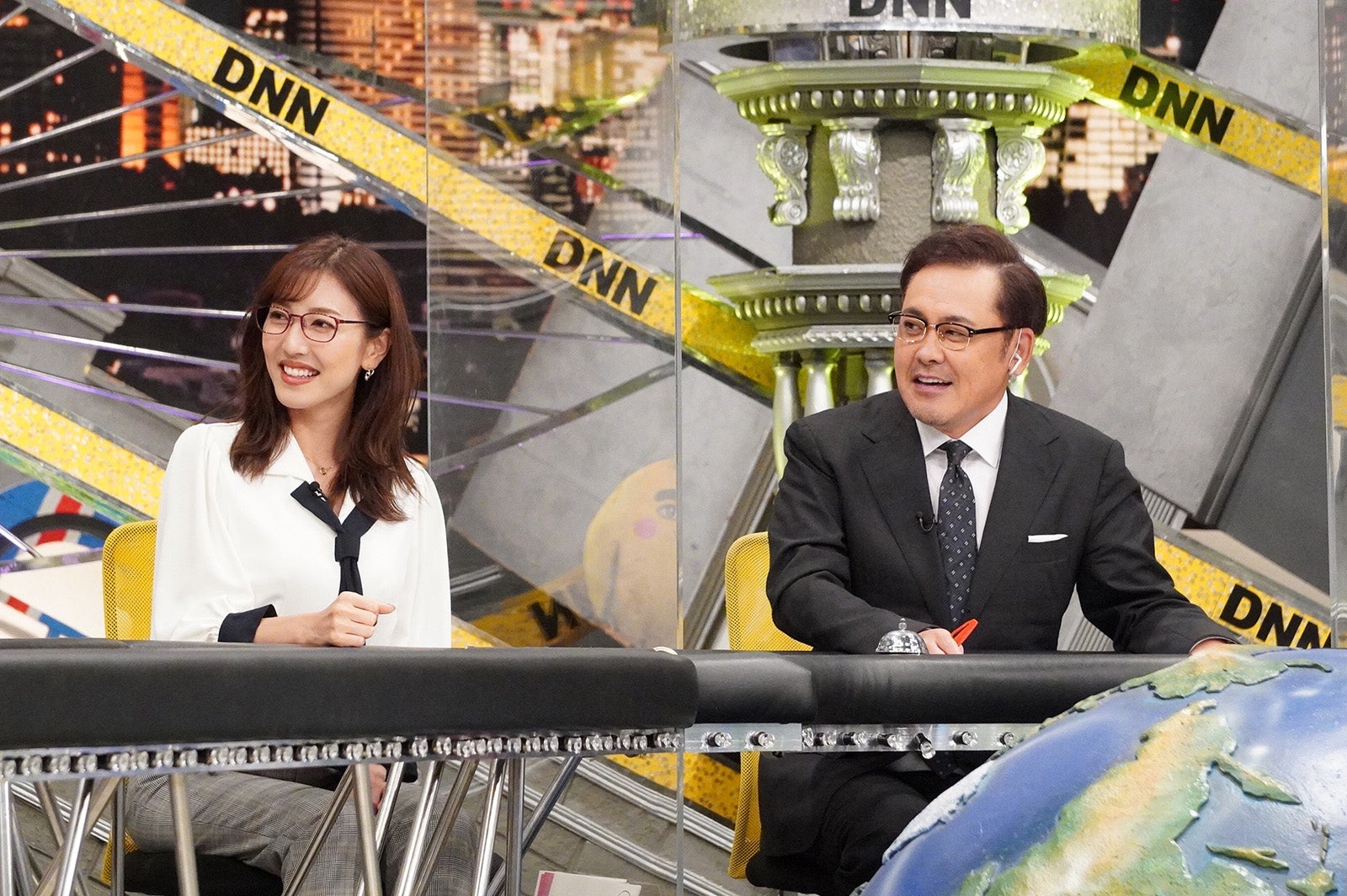 小澤陽子、有田哲平（C）フジテレビ