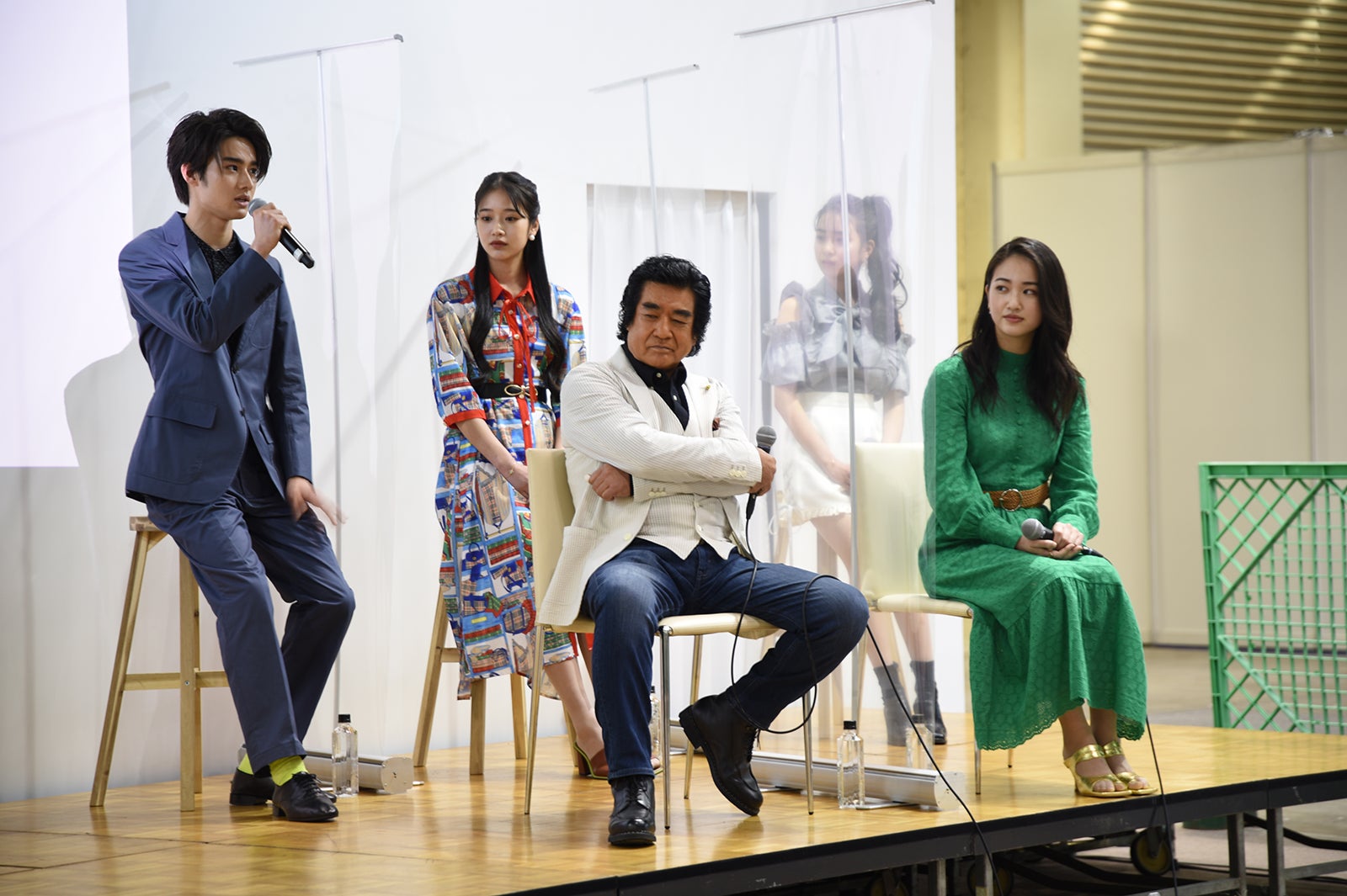 藤岡弘、ファミリー、揃ってイベントに登場 （提供写真）