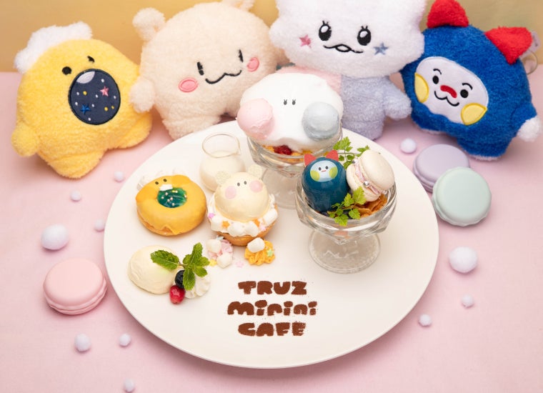 SOMとRURUとWOOPYとPODONGのカルテットプレート税込2,090円（C）TRUZ