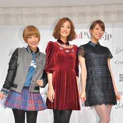 (左かから)近藤夏子、神田咲実、紺野ゆり